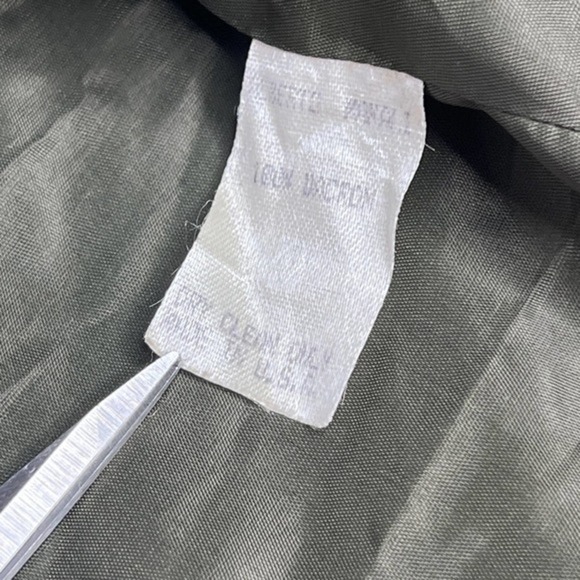 Alberto Makali Vintage Laser Cutout Suede Feel Lined Jacket Size 12 - Picture 7 of 8